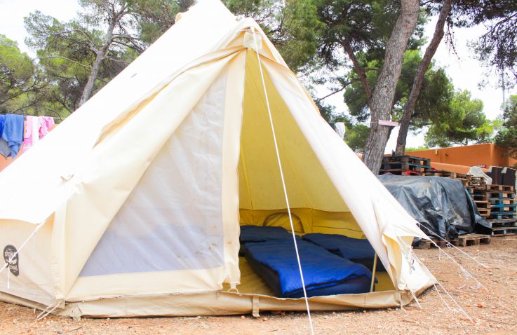 Ibiza Beach Camp - Zelte auf Ibiza